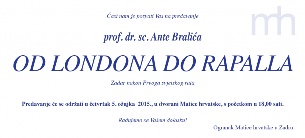 Od Londona do Rapalla