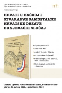 Hrvati u Backoj plakat